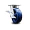 Service Caster 6 Inch Kingpinless Solid Poly Wheel Swivel Caster with Brake SCC-KP30S620-SPUR-SLB - alternate 5
